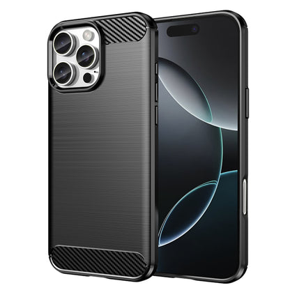 Futrola za Apple iPhone 16 Pro, Techsuit, Karbon, Crna