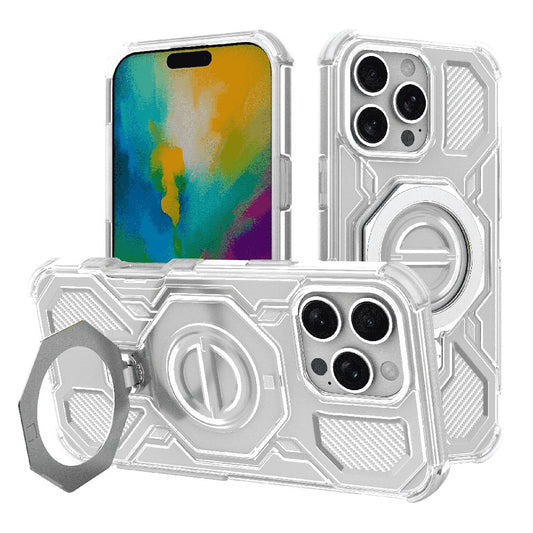 Futrola za Apple iPhone 16 Pro, Techsuit, Carbon Shield Pro, Bela