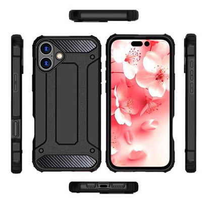 Futrola za Apple iPhone 16 Pro, Techsuit, Hybrid Armor, Crna