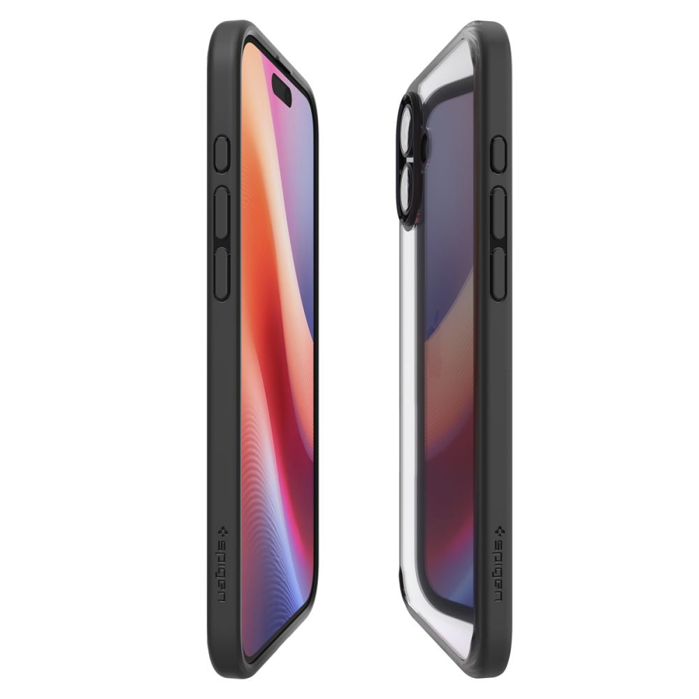 Futrola za Apple iPhone 16, Spigen, Ultra Hybrid, Crna Mat ACS08201
