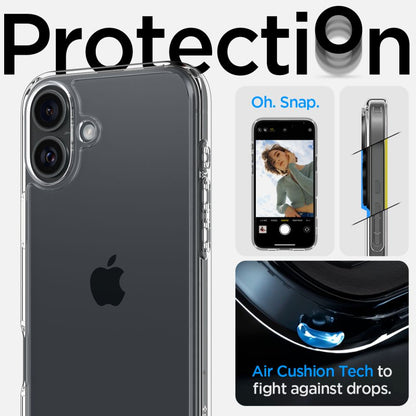 Futrola za Apple iPhone 16, Spigen, Ultra Hybrid, Providna