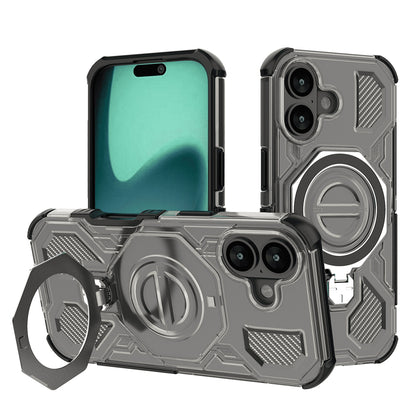 Futrola za Apple iPhone 16, Techsuit, Carbon Shield Pro, Dimljena