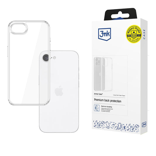 Futrola za Apple iPhone 17e / 16e, 3MK, Armor, Providna