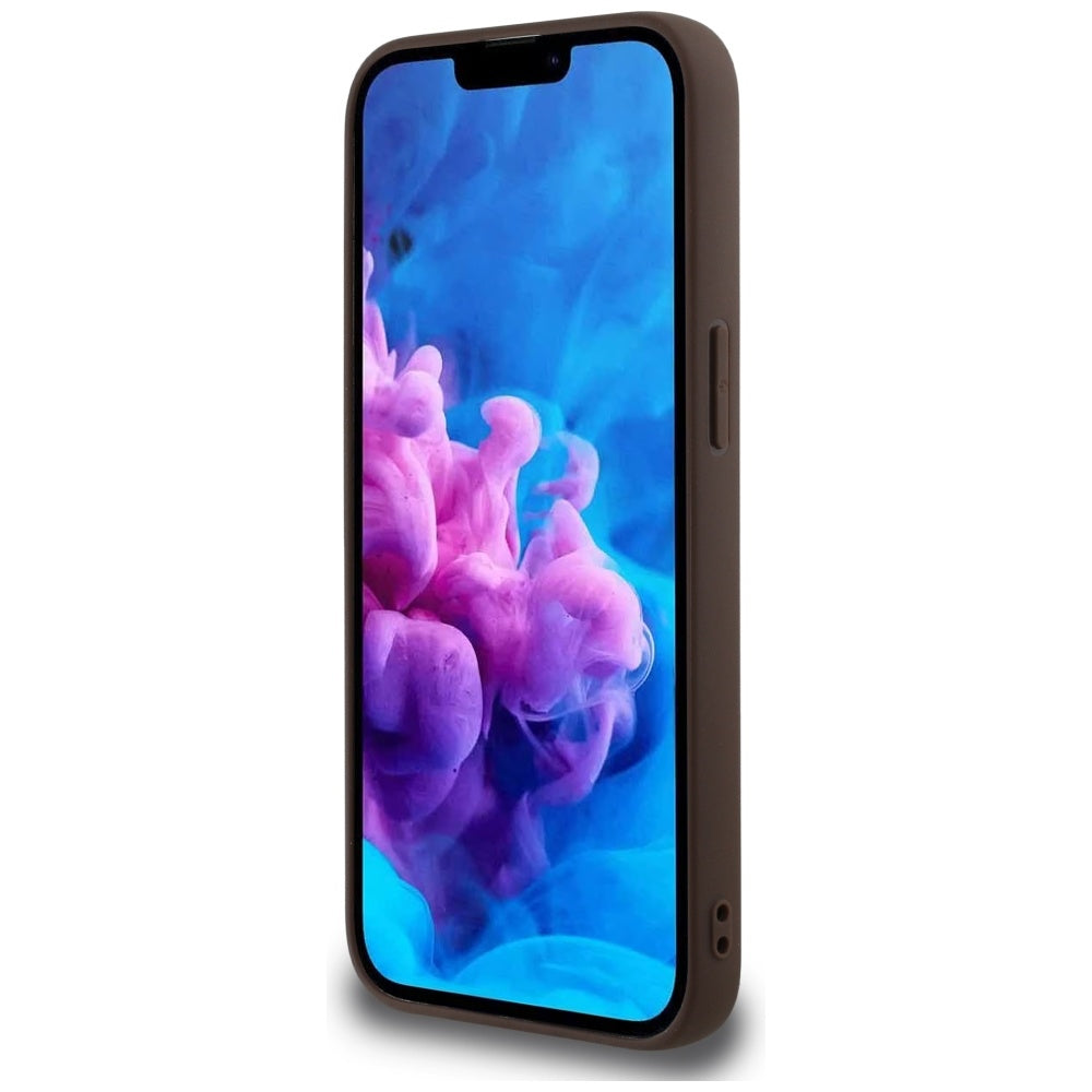 Futrola za Apple iPhone 16e, Guess, 4G Big Logo, Braon