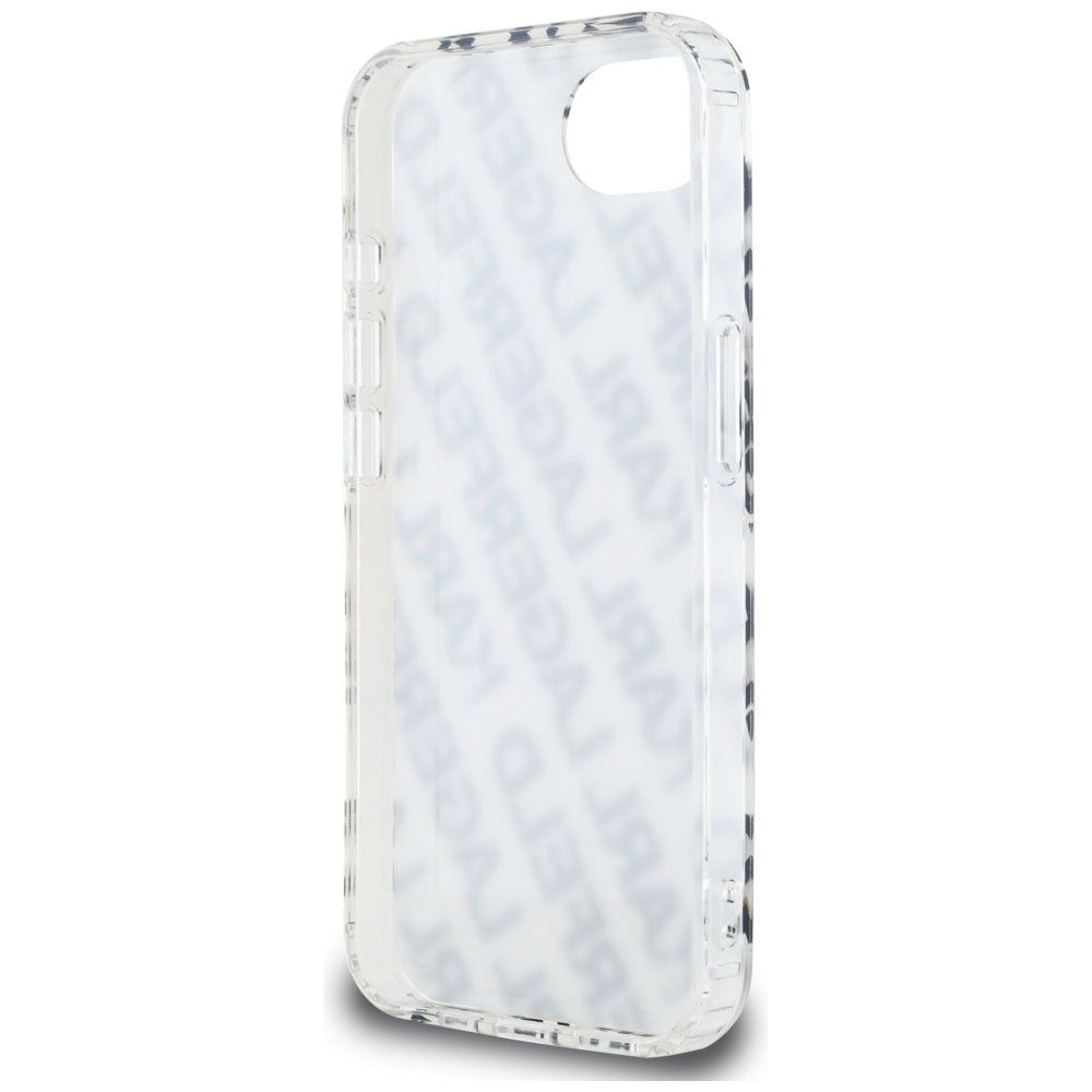 Futrola za Apple iPhone 16e, Karl Lagerfeld, IML Luxury Gold Fullover Logo, Zlatna