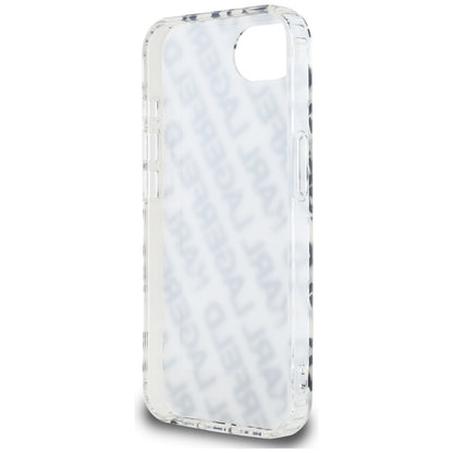 Futrola za Apple iPhone 16e, Karl Lagerfeld, IML Luxury Gold Fullover Logo, Zlatna