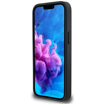 Futrola za Apple iPhone 16e, Karl Lagerfeld, Monogram Choupette's Head, Crna