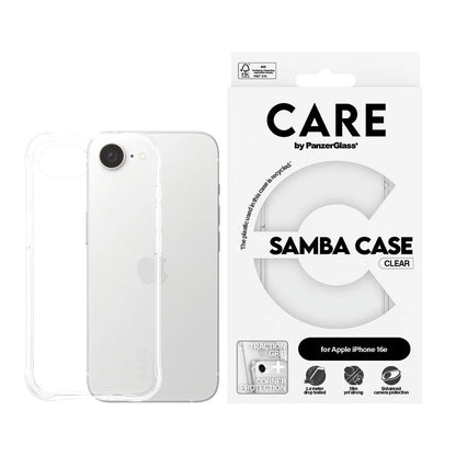 Futrola za Apple iPhone 16e, PanzerGlass, Care Fashionable, Transparentna