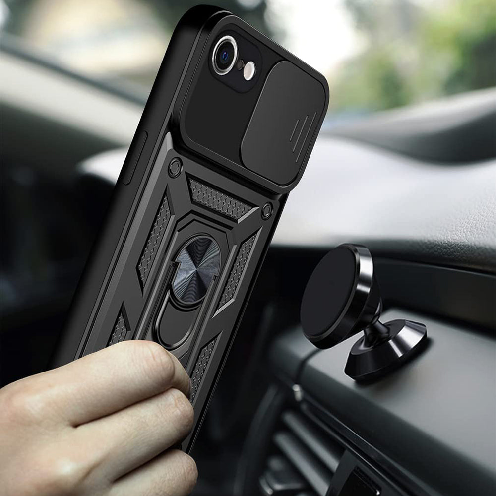 Futrola za Apple iPhone 17e / 16e, Techsuit, CamShield, Crna