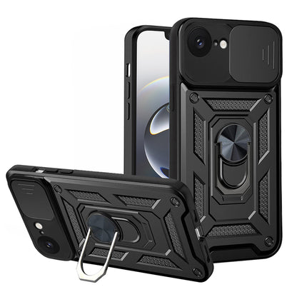 Futrola za Apple iPhone 17e / 16e, Techsuit, CamShield, Crna