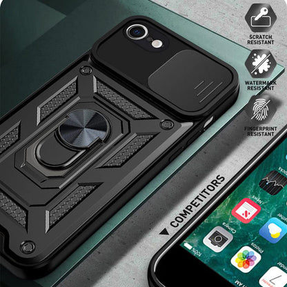 Futrola za Apple iPhone 17e / 16e, Techsuit, CamShield, Crna