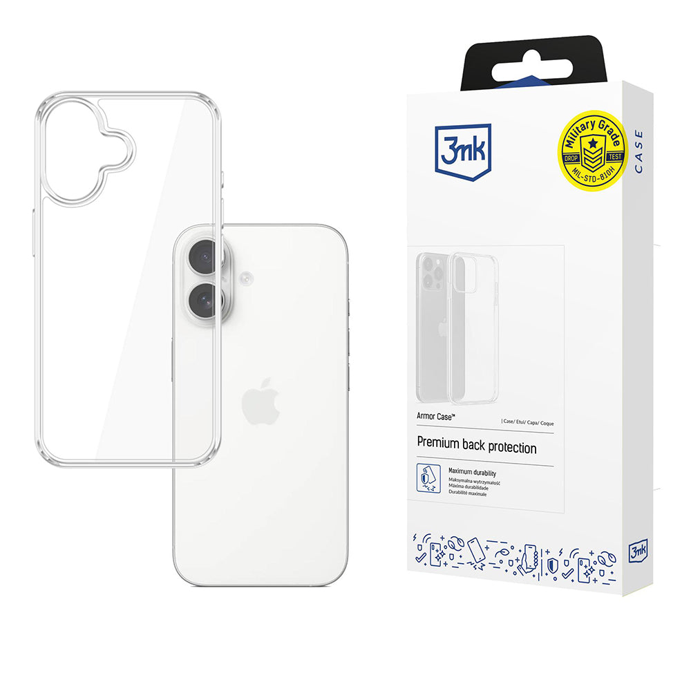 Futrola za Apple iPhone 17, 3MK, Armor, Providna