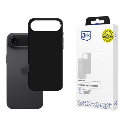 Futrola za Apple iPhone 17 Air, 3MK, Silikonska, Crna