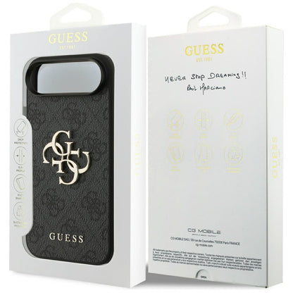 Futrola za Apple iPhone 17 Air, Guess, 4G Big Logo, Crna