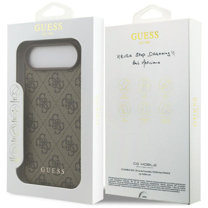 Futrola za Apple iPhone 17 Air, Guess, 4G Classic, Braon
