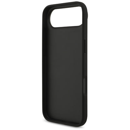 Futrola za Apple iPhone 17 Air, Guess, 4G Grained Big and Classic Logo, Crna