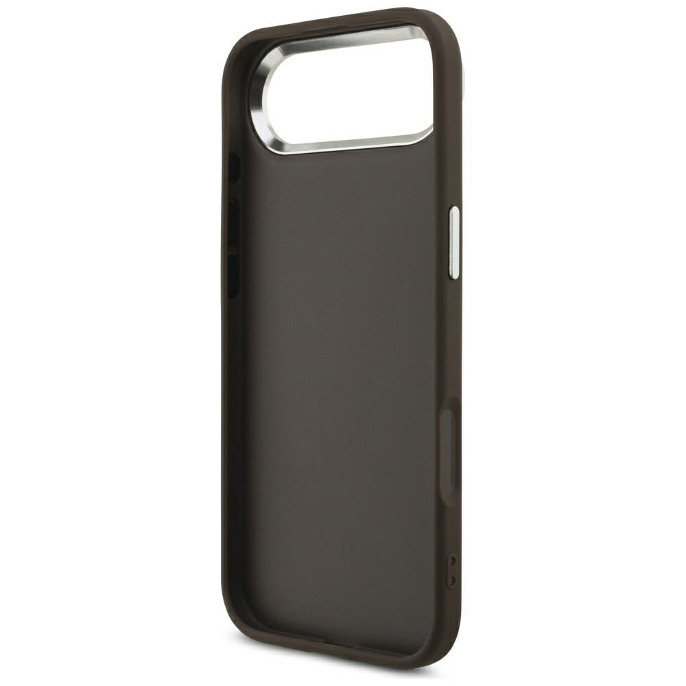 Futrola za Apple iPhone 17 Air, Guess, Big 4G Logo Classic, Braon Srebrna
