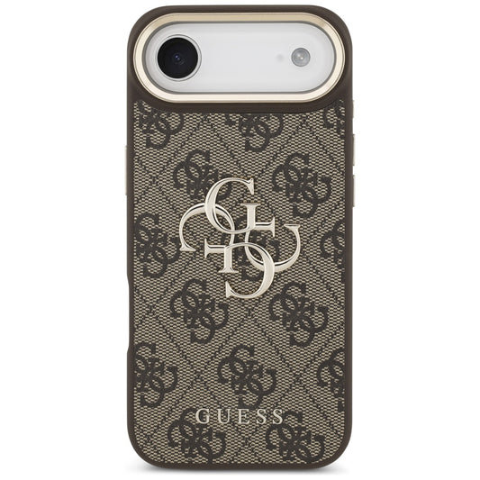 Futrola za Apple iPhone 17 Air, Guess, Big 4G Logo Classic, Zlatno Braon