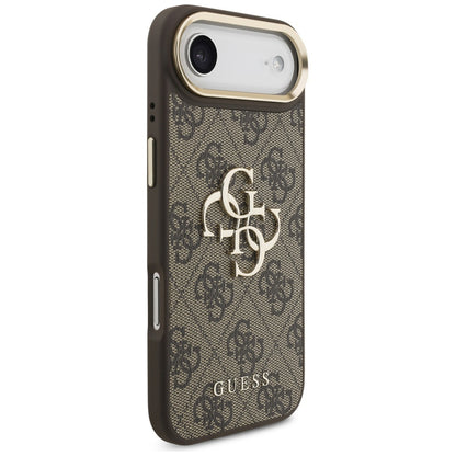 Futrola za Apple iPhone 17 Air, Guess, Big 4G Logo Classic, Zlatno Braon