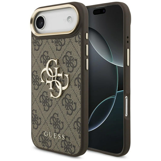 Futrola za Apple iPhone 17 Air, Guess, Big 4G Logo Classic, Zlatno Braon