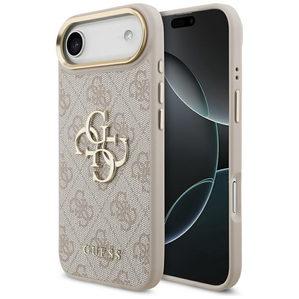 Futrola za Apple iPhone 17 Air, Guess, Big 4G Logo Classic, Roze Zlato