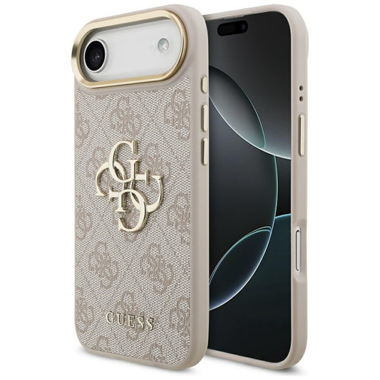 Futrola za Apple iPhone 17 Air, Guess, Big 4G Logo Classic, Roze Zlato
