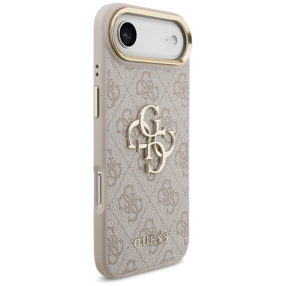Futrola za Apple iPhone 17 Air, Guess, Big 4G Logo Classic, Roze Zlato