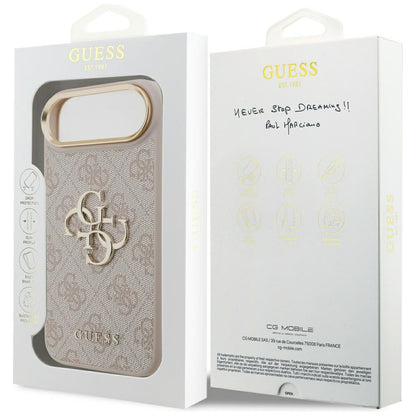 Futrola za Apple iPhone 17 Air, Guess, Big 4G Logo Classic, Roze Zlato