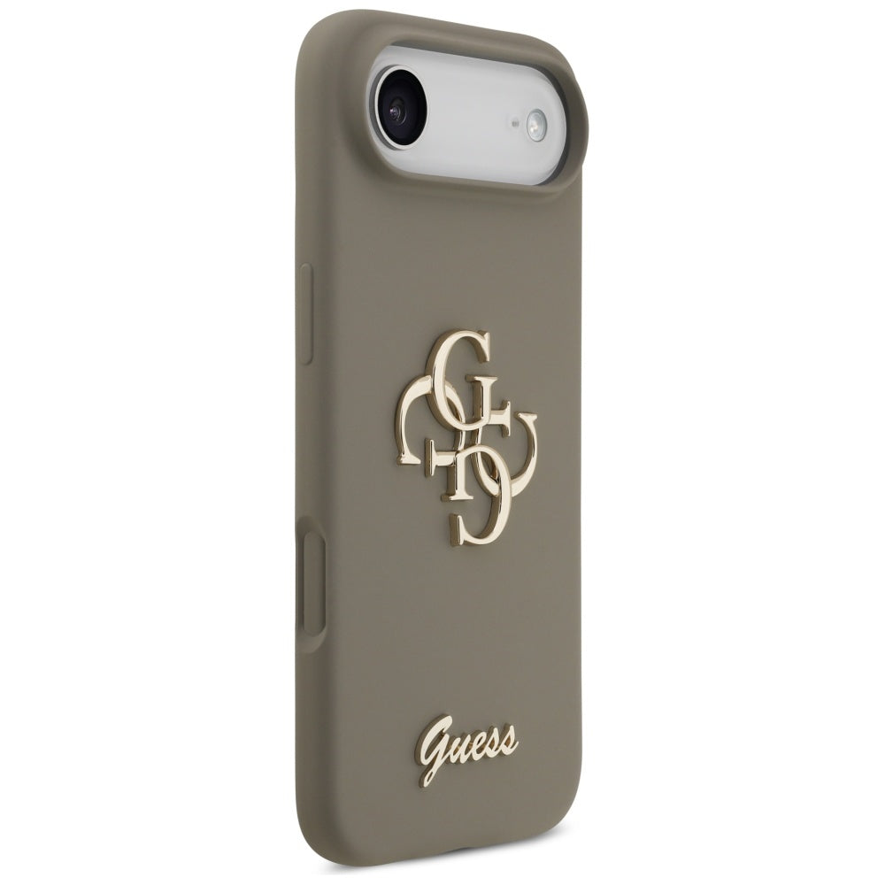 Futrola za Apple iPhone 17 Air, Guess, Big 4G Script, Braon