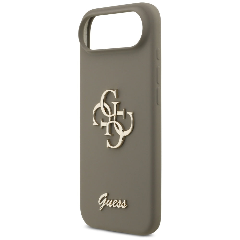 Futrola za Apple iPhone 17 Air, Guess, Big 4G Script, Braon