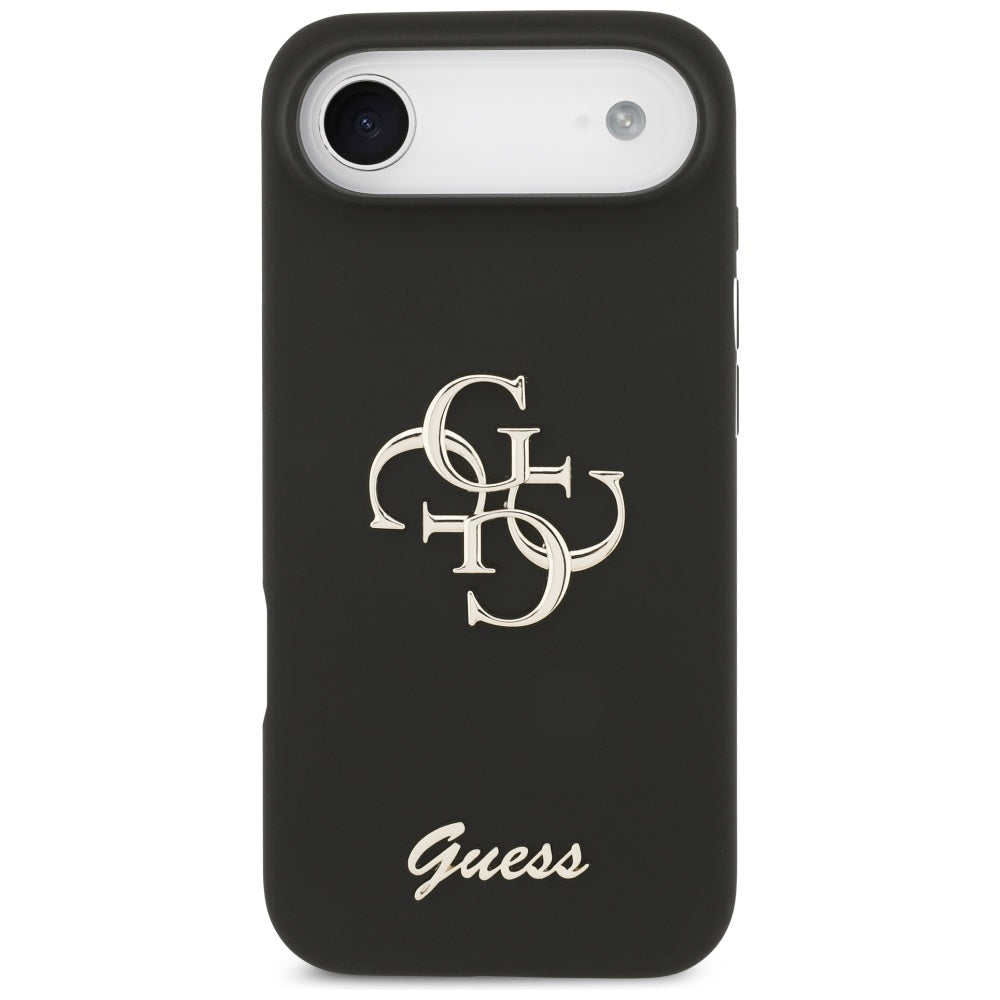 Futrola za Apple iPhone 17 Air, Guess, Big 4G Script, Crna