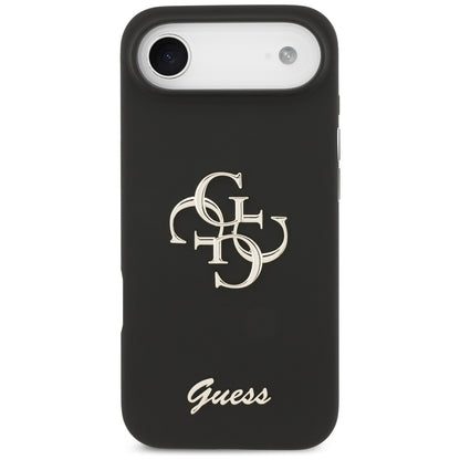 Futrola za Apple iPhone 17 Air, Guess, Big 4G Script, Crna