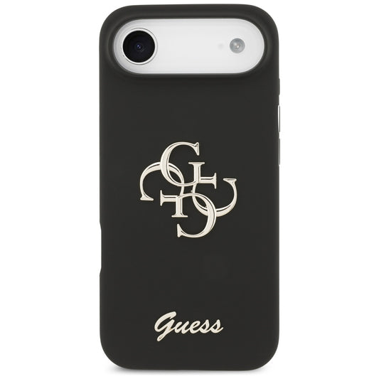 Futrola za Apple iPhone 17 Air, Guess, Big 4G Script, Crna