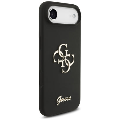 Futrola za Apple iPhone 17 Air, Guess, Big 4G Script, Crna