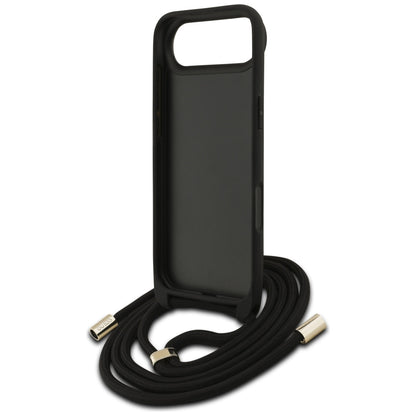 Futrola za Apple iPhone 17 Air, Guess, Crossbody Cord 4G Big Log, Braon