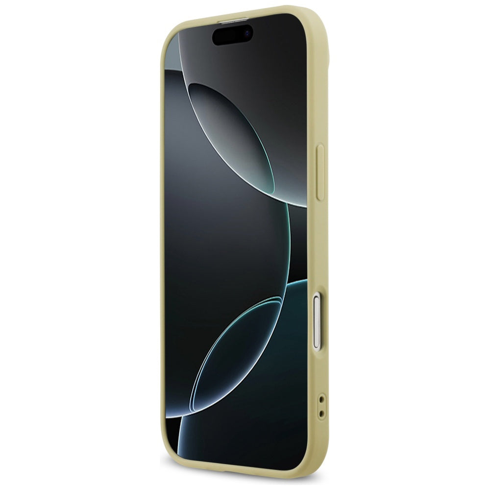 Futrola za Apple iPhone 17 Air, Guess, Fixed Glitter Big 4G, Zlatna