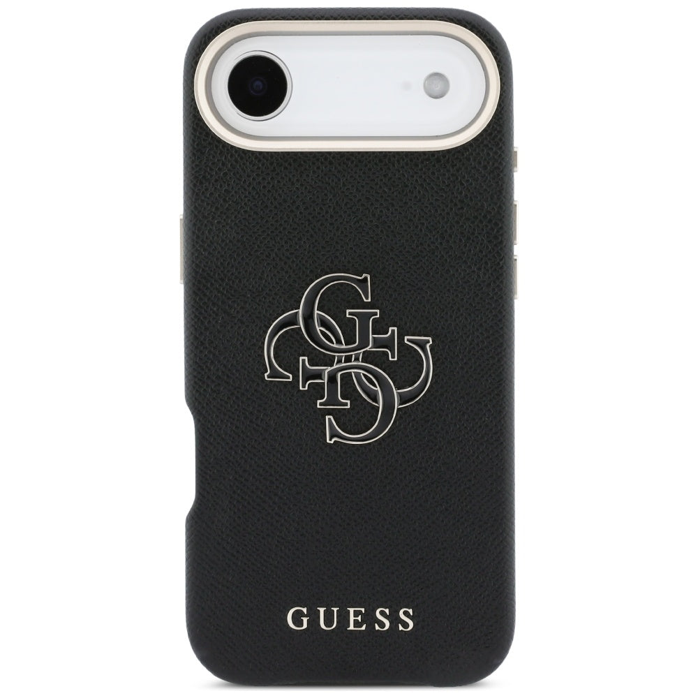 Futrola za Apple iPhone 17 Air, Guess, Resin Logo, Crna