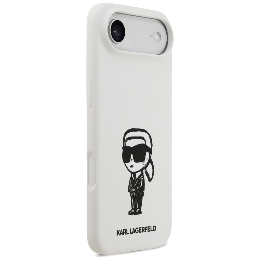 Futrola za Apple iPhone 17 Air, Karl Lagerfeld, Sketch and Logo Karl, Bela