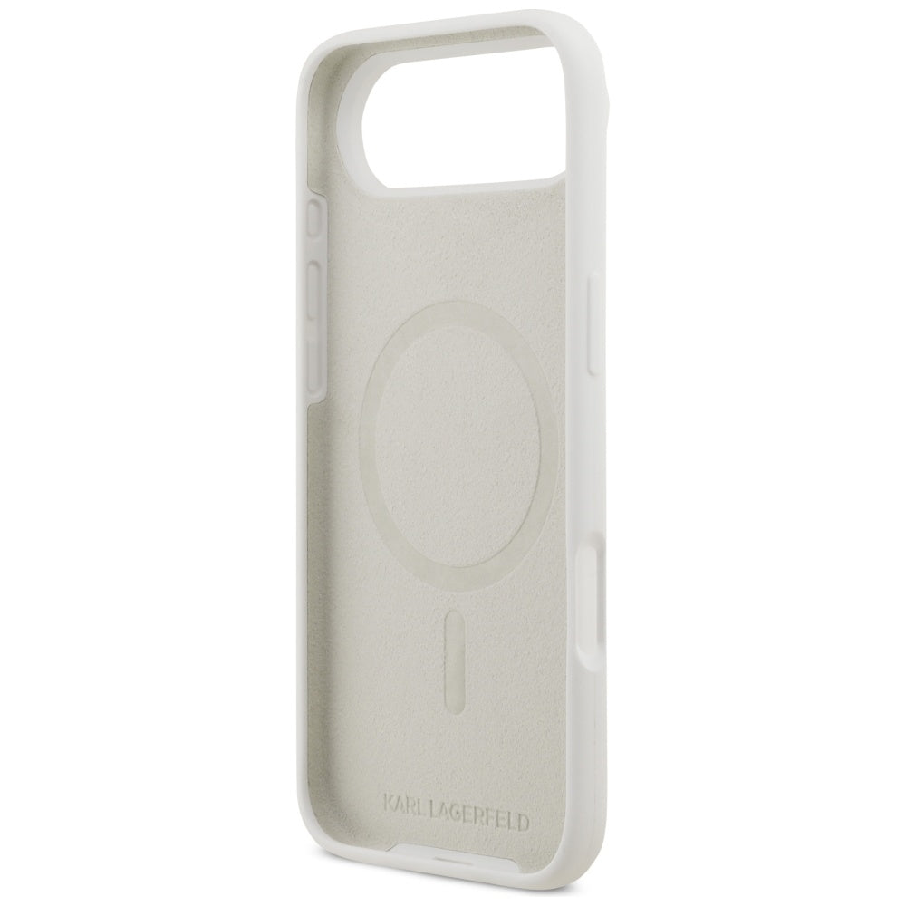 Futrola za Apple iPhone 17 Air, Karl Lagerfeld, Sketch and Logo Karl, Bela
