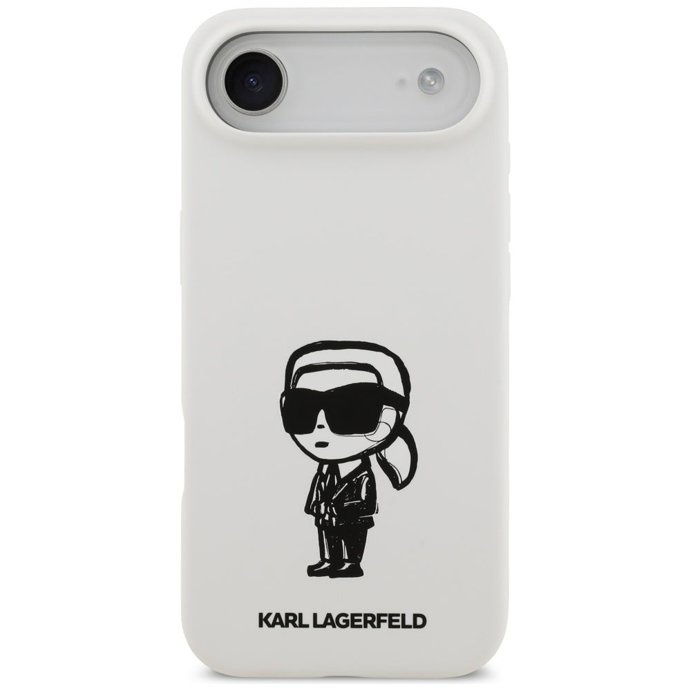 Futrola za Apple iPhone 17 Air, Karl Lagerfeld, Sketch and Logo Karl, Bela
