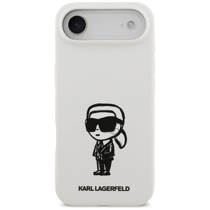 Futrola za Apple iPhone 17 Air, Karl Lagerfeld, Sketch and Logo Karl, Bela