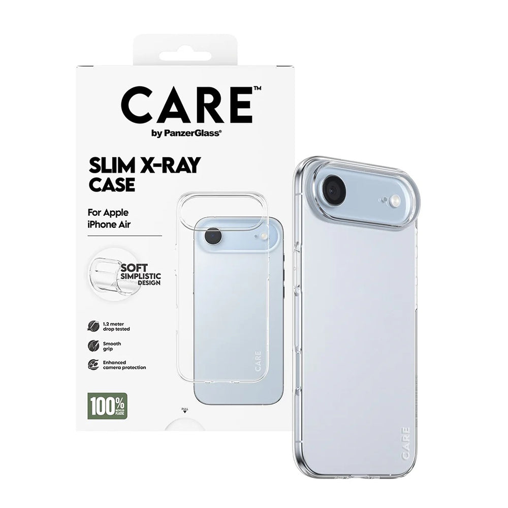 Futrola za Apple iPhone 17 Air, PanzerGlass, Care Fashionable X-ray, Transparentna