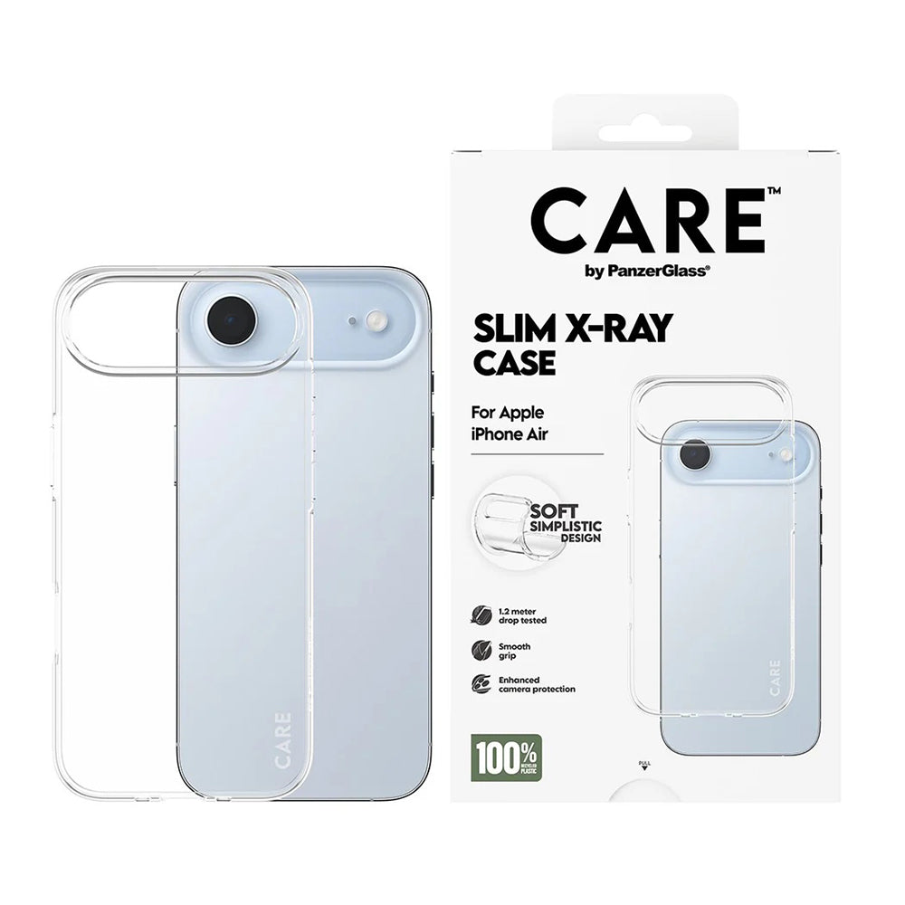 Futrola za Apple iPhone 17 Air, PanzerGlass, Care Fashionable X-ray, Transparentna