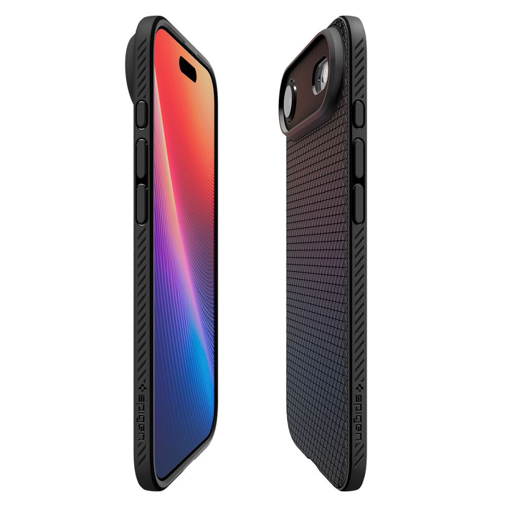 Futrola za Apple iPhone 17 Air, Spigen, Liquid Air, Mat Crna