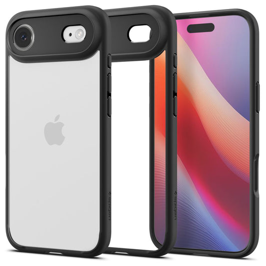 Futrola za Apple iPhone 17 Air, Spigen, Ultra Hybrid, Mat Crna