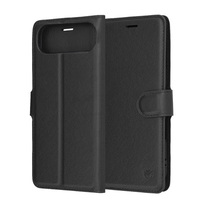 Futrola za Apple iPhone 17 Air, Techsuit, Leather Folio, Crna