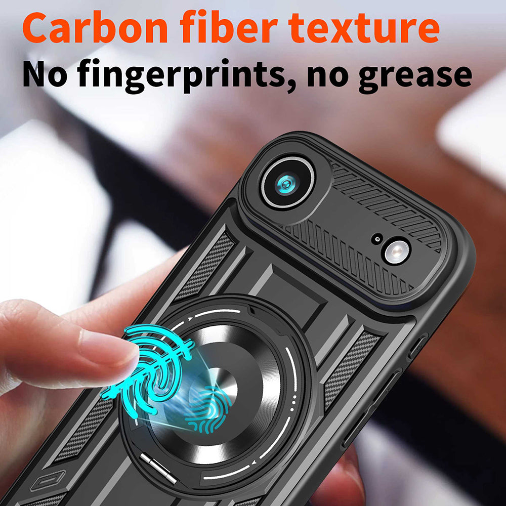Futrola za Apple iPhone 17 Air, Techsuit, RuggedCam, Crna