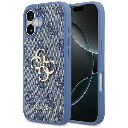 Futrola za Apple iPhone 17, Guess, 4G Big Logo, Plava