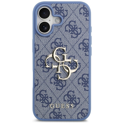 Futrola za Apple iPhone 17, Guess, 4G Big Logo, Plava