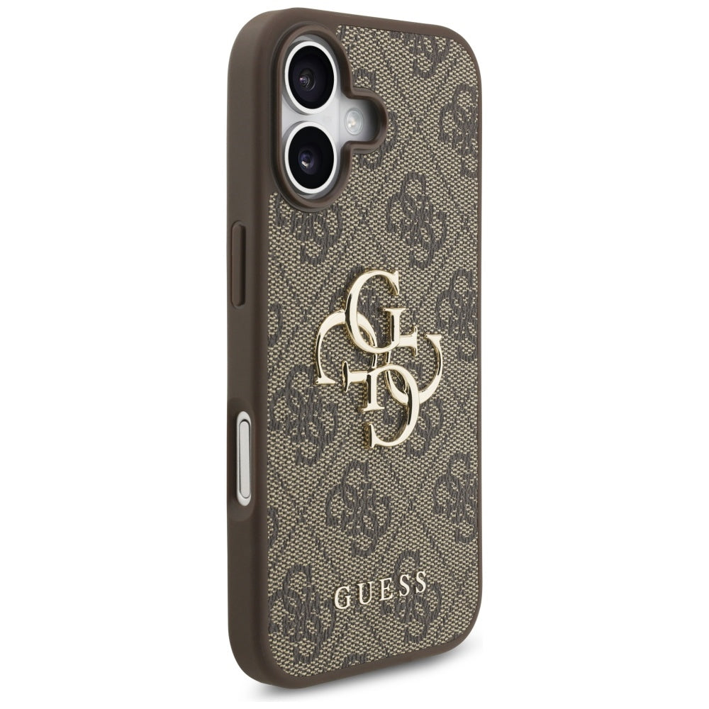 Futrola za Apple iPhone 17, Guess, 4G Big Logo, Braon